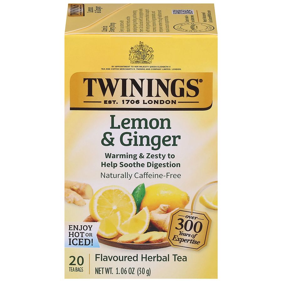Twinings Lemon & Ginger Tea | Walgreens