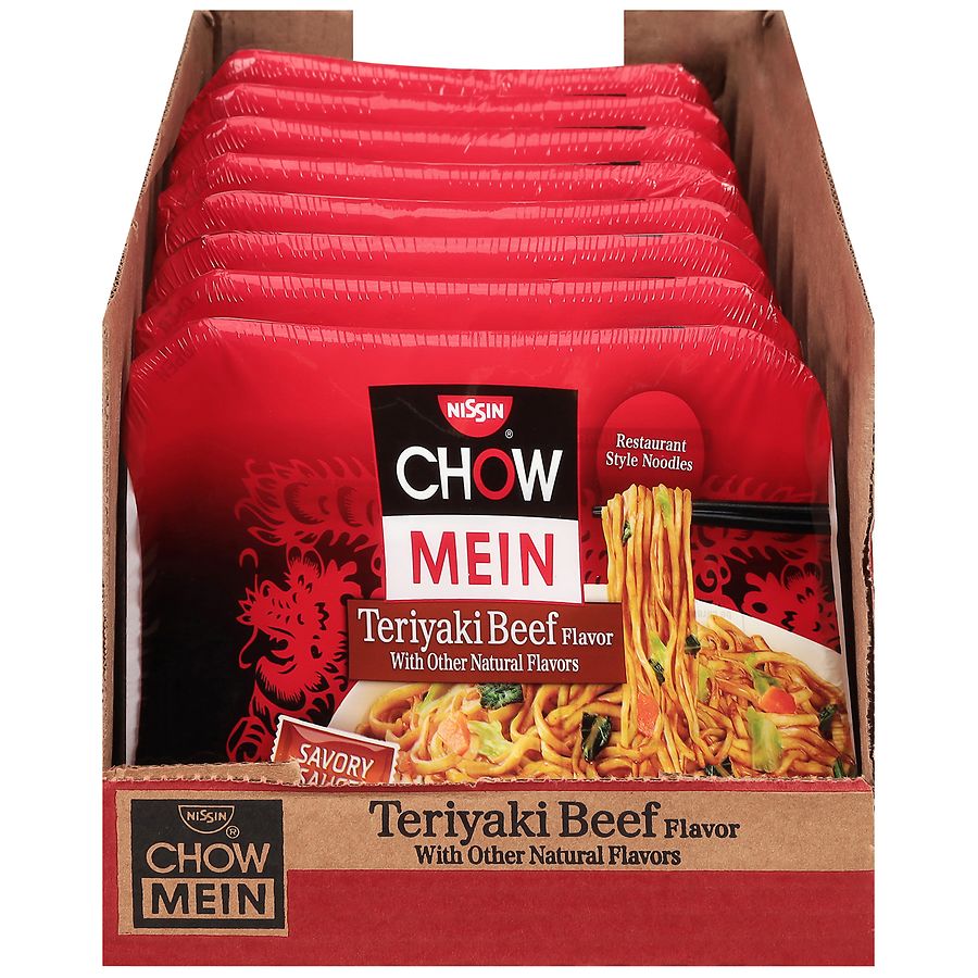 Nissin Cup Noodles Chow Mein Beef