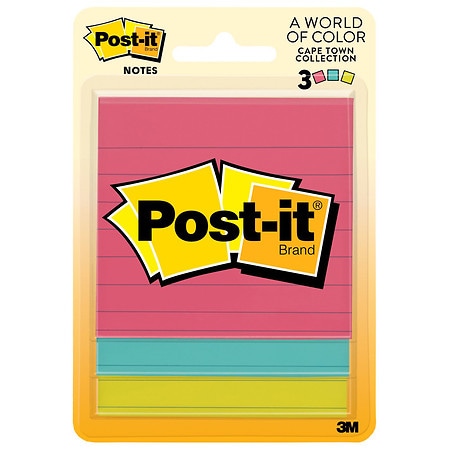 Post-it Cape Town Collection Lined 3
