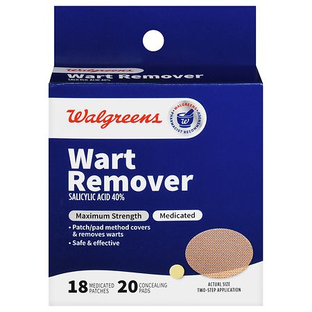 Walgreens Wart Remover Medicated Patch