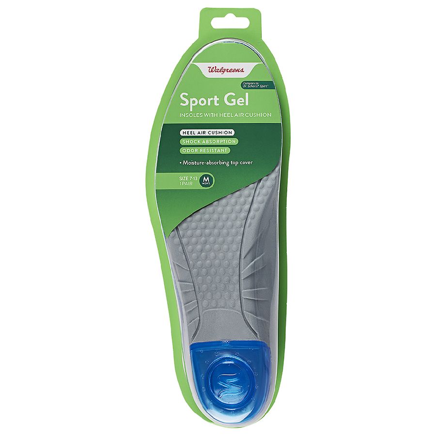 insoles for flat feet walgreens