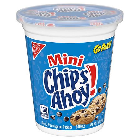 Chips Ahoy Mini Go-Paks Cookies Chocolate Chip