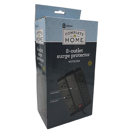 Complete Home 8 outlet surge protector