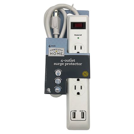 Complete Home Power Strip Combo with USB Assorted