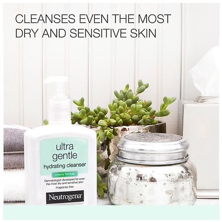 Neutrogena Ultra Gentle Hydrating Creamy Facial Cleanser Fragrance-Free