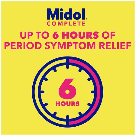 Midol Complete Menstrual Period Symptoms Relief