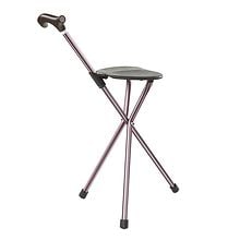 Drive Medical Adjustable Height Folding Lightweight Cane Seat