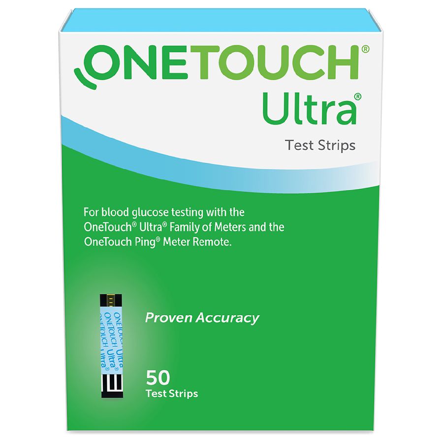 OneTouch Ultra Blue Test Strips - 50.0ea