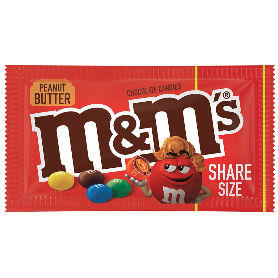 M&M's Peanut Butter Chocolate Candy Peanut Butter (Packaging May Vary