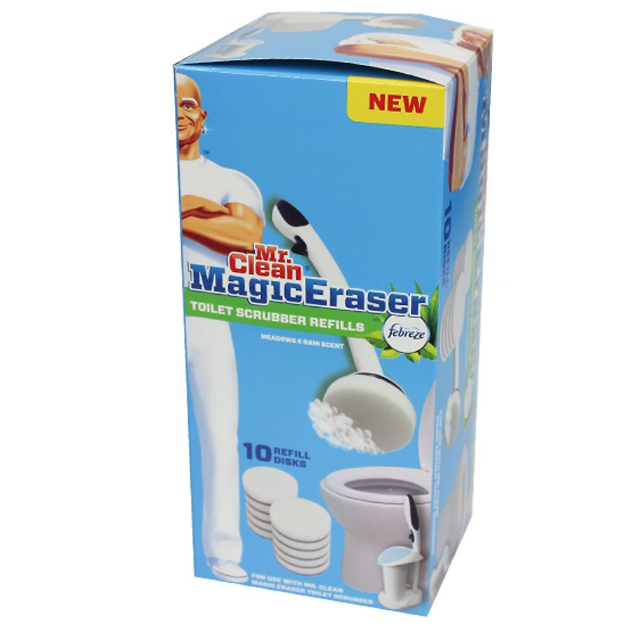 Bông lau toilet Mr. Clean Magic Eraser sẽ giúp bạn làm sạch những vết bẩn khó chịu trong nhà vệ sinh một cách dễ dàng. Với khả năng loại bỏ mọi vết bẩn và mùi hôi khó chịu, bông lau toilet Mr. Clean Magic Eraser sẽ giúp bạn giữ cho nhà vệ sinh luôn sạch sẽ và thơm mát.