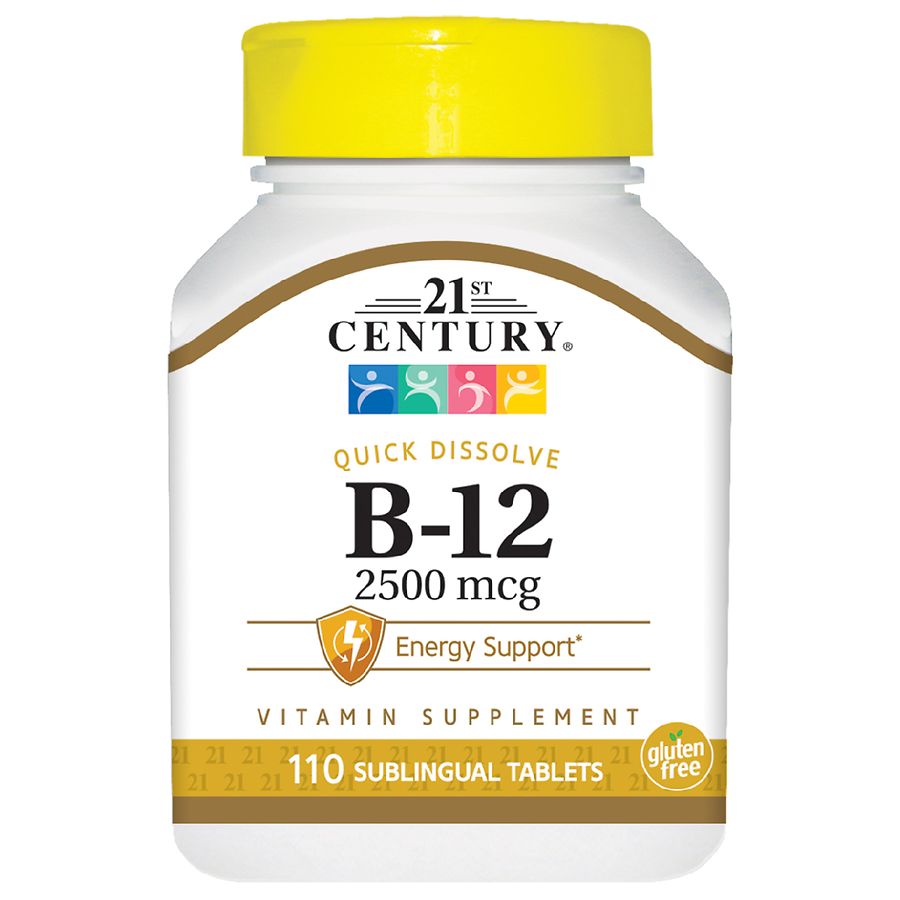 21st Century B-12 2500 Mcg Sublingual | Walgreens