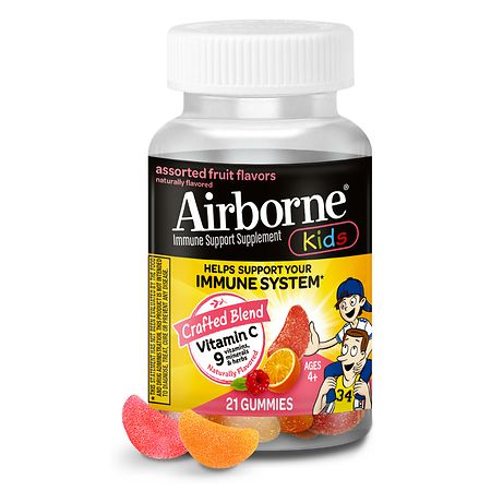 Airborne Kid's Immune Support Gummies Citrus