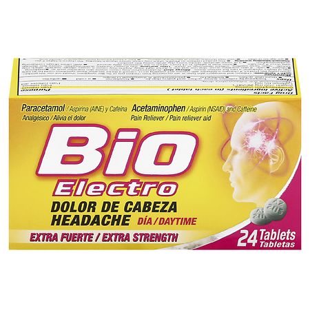 Bio Electro Extra Strength Pain & Headache Reliever Tablets