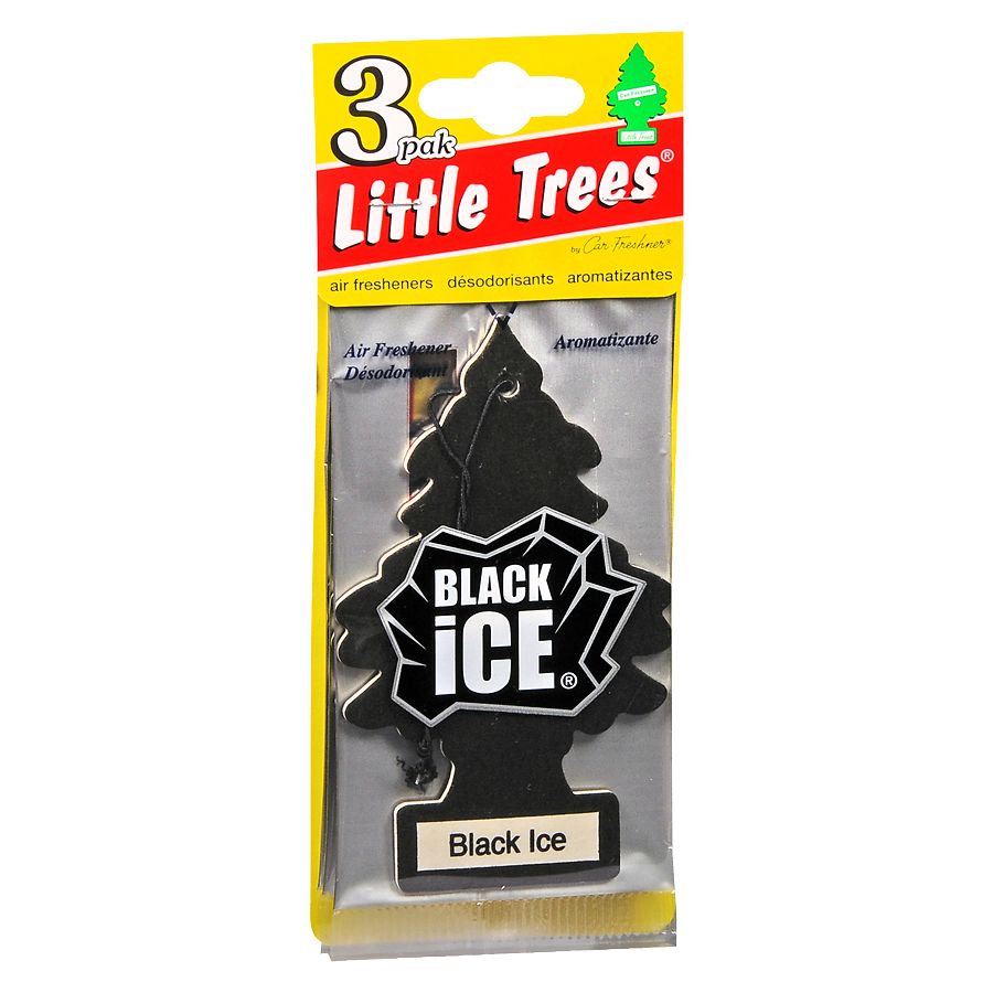 Little Trees Black Ice Scent Spray, 3.5 oz (Pack of 3)