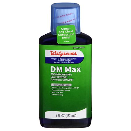 Walgreens Maximum Strength DM Max Liquid
