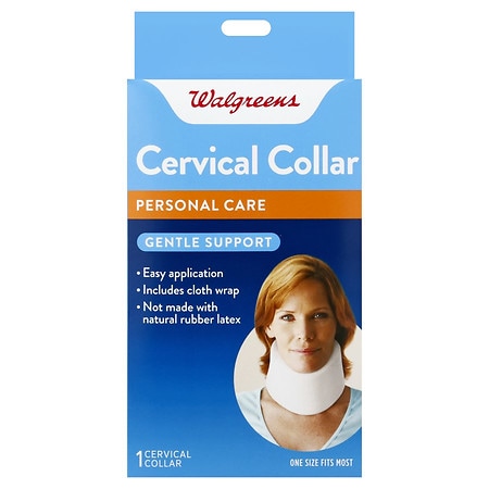 Walgreens Cervical Collar One Size White