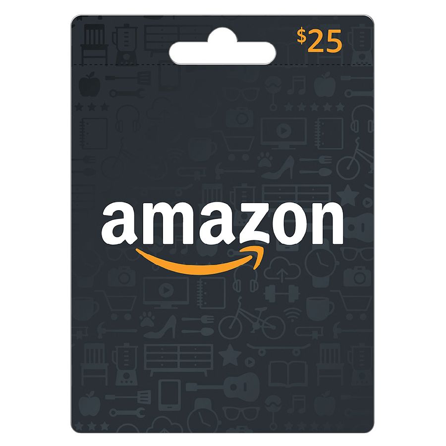 Gift Card, $25 (Packaging May Vary)