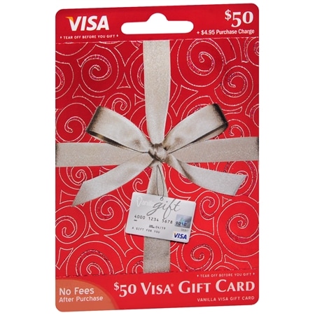 Visa VISA GIFT CARD $20-$500 1 CT, Gift Cards