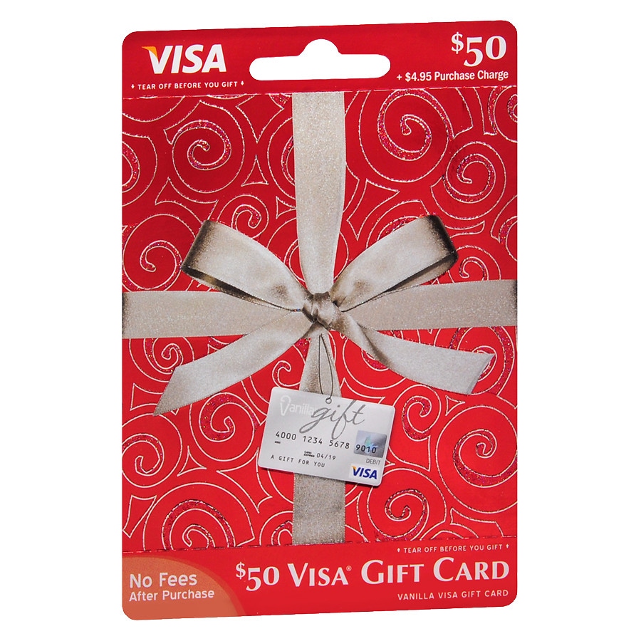 Visa Gift Card - $100 + $6 Fee