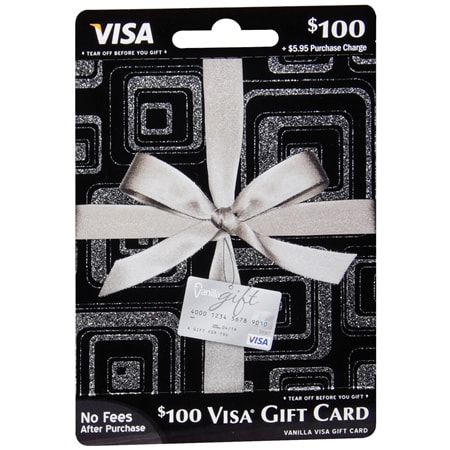 Vanilla Visa $100 Prepaid Gift Card