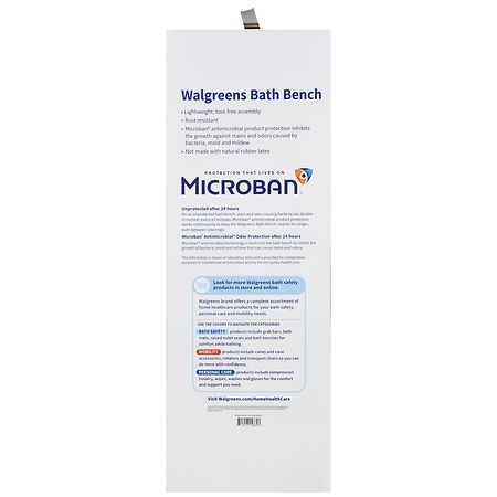 Walgreens shower 2024 transfer bench