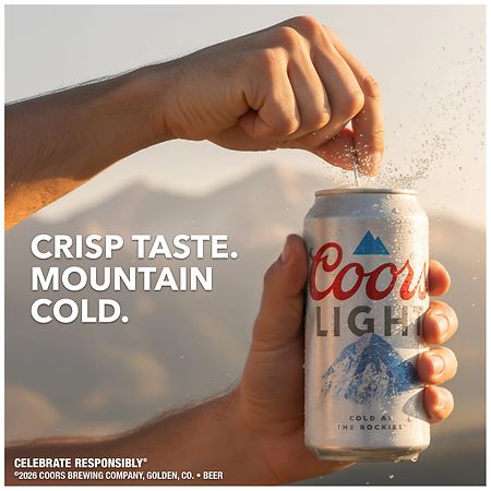 Coors Light Lager Beer, Cans | Walgreens