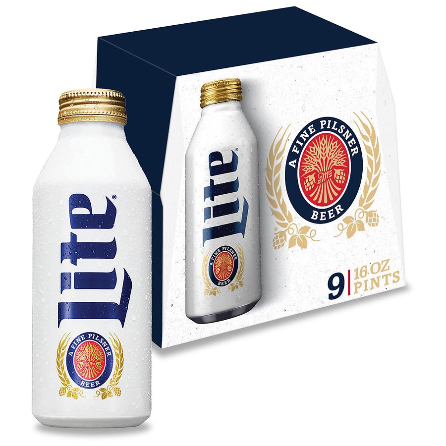 Miller Lite American Pilsner Light Lager Beer Walgreens