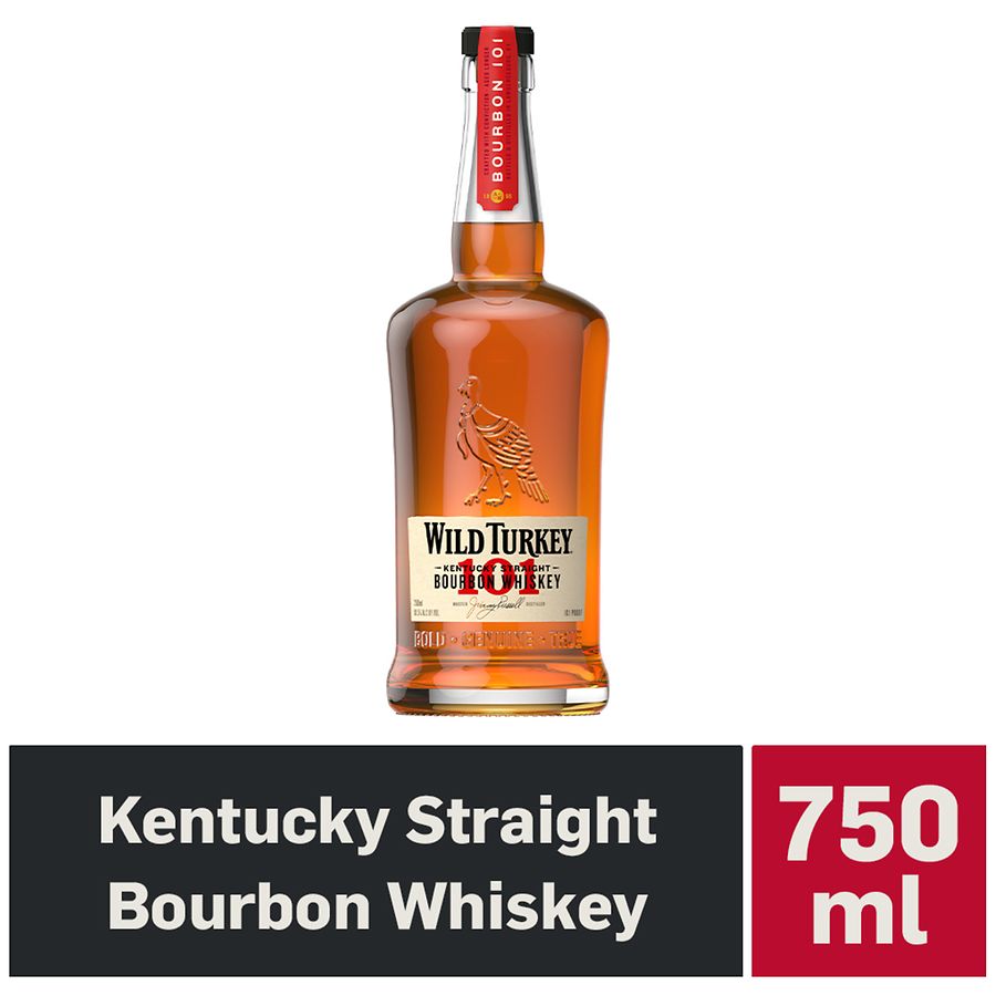 Wild Turkey Kentucky Straight Bourbon Whiskey, 101 Proof | Walgreens