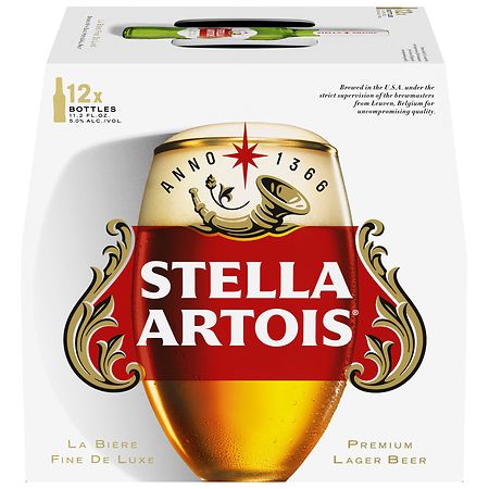 Stella Artois Belgian Style Lager Beer