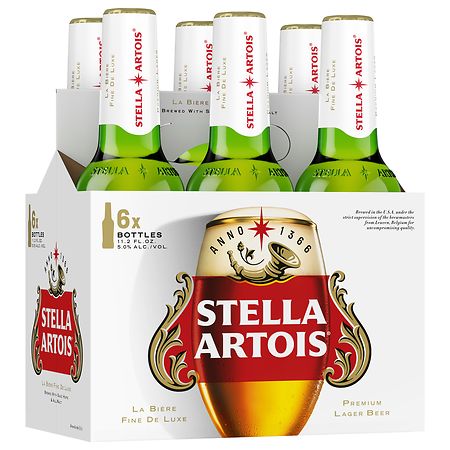 UPC 786150000014 product image for Stella Artois Beer - 12.0 oz x 6 pack | upcitemdb.com