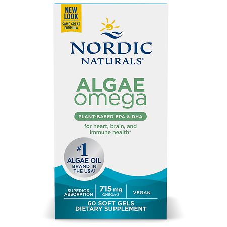Nordic Naturals Algae Omega - 60 count
