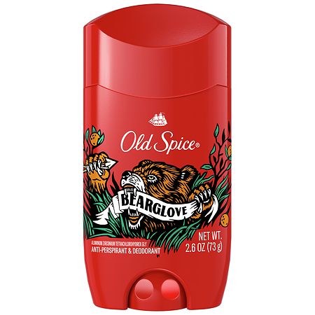 Old Spice Invisible Solid Antiperspirant Deodorant Bearglove