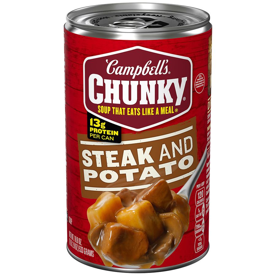 Campbell's Chunky Steak and Potato Soup Steak and Potato