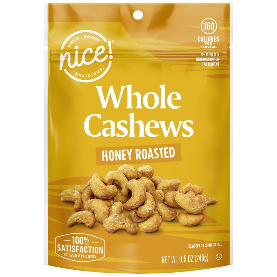 8.5oz Nice! Cashews (10 flavor options)