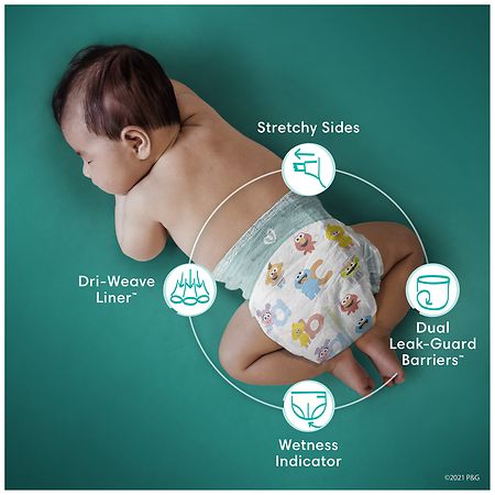 Super U : couches Pampers Baby Dry (pack Géant Maxi) à 5,56 € via