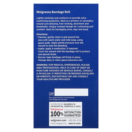 Walgreens Bandage Roll