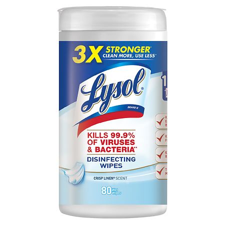 Lysol Disinfecting Wipes Crisp Linen