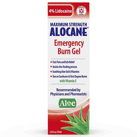 Alocane Maximum Strength Emergency Room Burn Gel