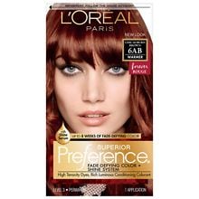 L'Oreal Paris Superior Preference Permanent Hair Color, 6AB Chic Auburn ...