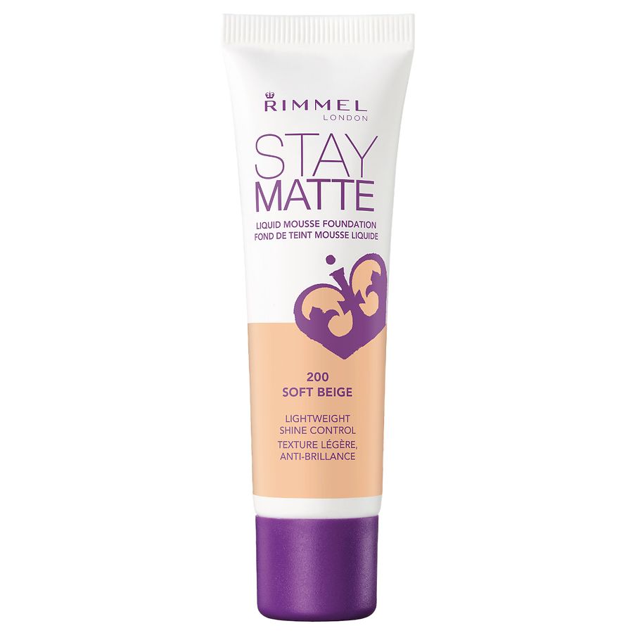 test Carry Salie Rimmel Stay Matte Liquid Mousse Foundation, Soft Beige | Walgreens