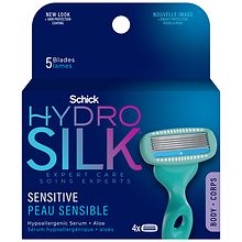 Schick Hydro Silk Sensitive Care Women's Razor Refills | Walgreens