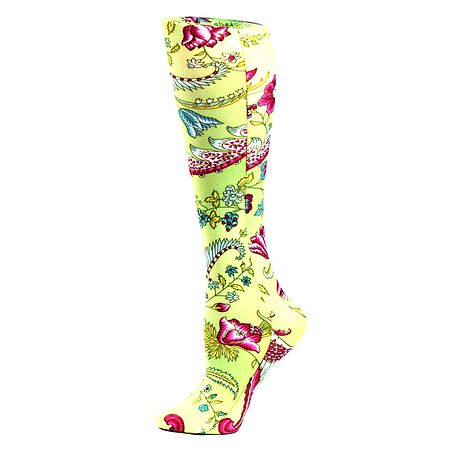 Celeste Stein Sweet Pea 15-20 mmhg Compression Sock Lime | Walgreens