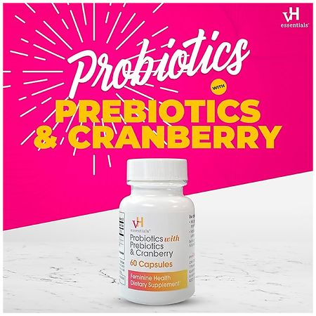 VH essentials Probiotics with Prebiotics & Cranberry Feminine Health, Capsules