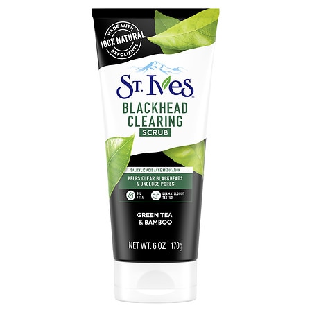 St. Ives Blackhead Clearing Face Scrub Green Tea & Bamboo