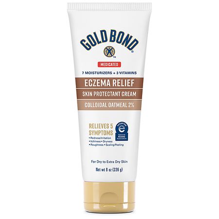 Gold Bond Medicated Eczema Relief Skin Protectant Cream Fragrance Free