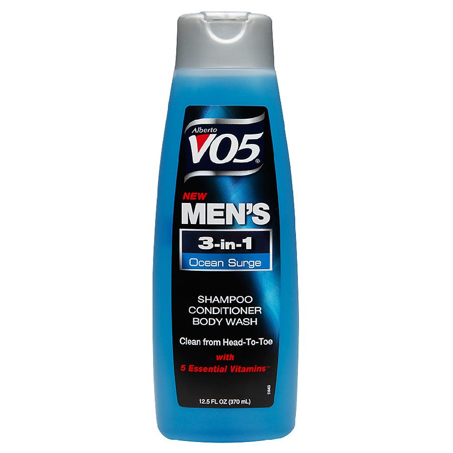 Alberto VO5 Men's 3-in-1 Shampoo, Conditioner & Body Wash Ocean Surge