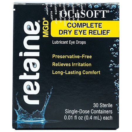 OCuSOFT Retaine MGD Lubricant Eye Drops Single-Dose Containers