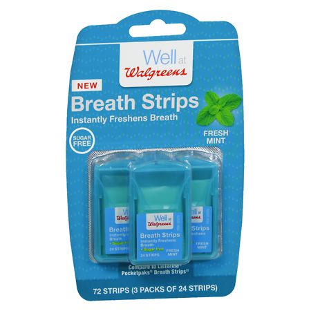 Walgreens Breath Strips Mint