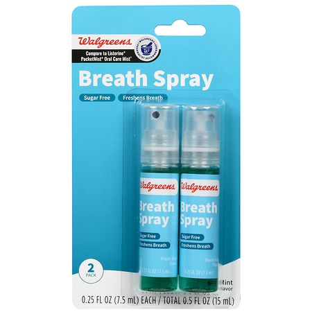 Walgreens Breath Spray Mint