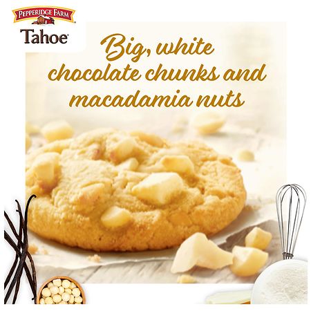 Pepperidge Farm Tahoe Crispy White Chocolate Macadamia Nut Cookies